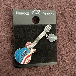 Nashville Guitar Pin NEW​